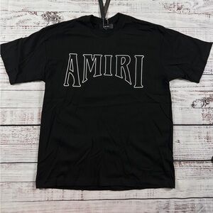 NWT Amiri Sun Black Tee Mens Size Large